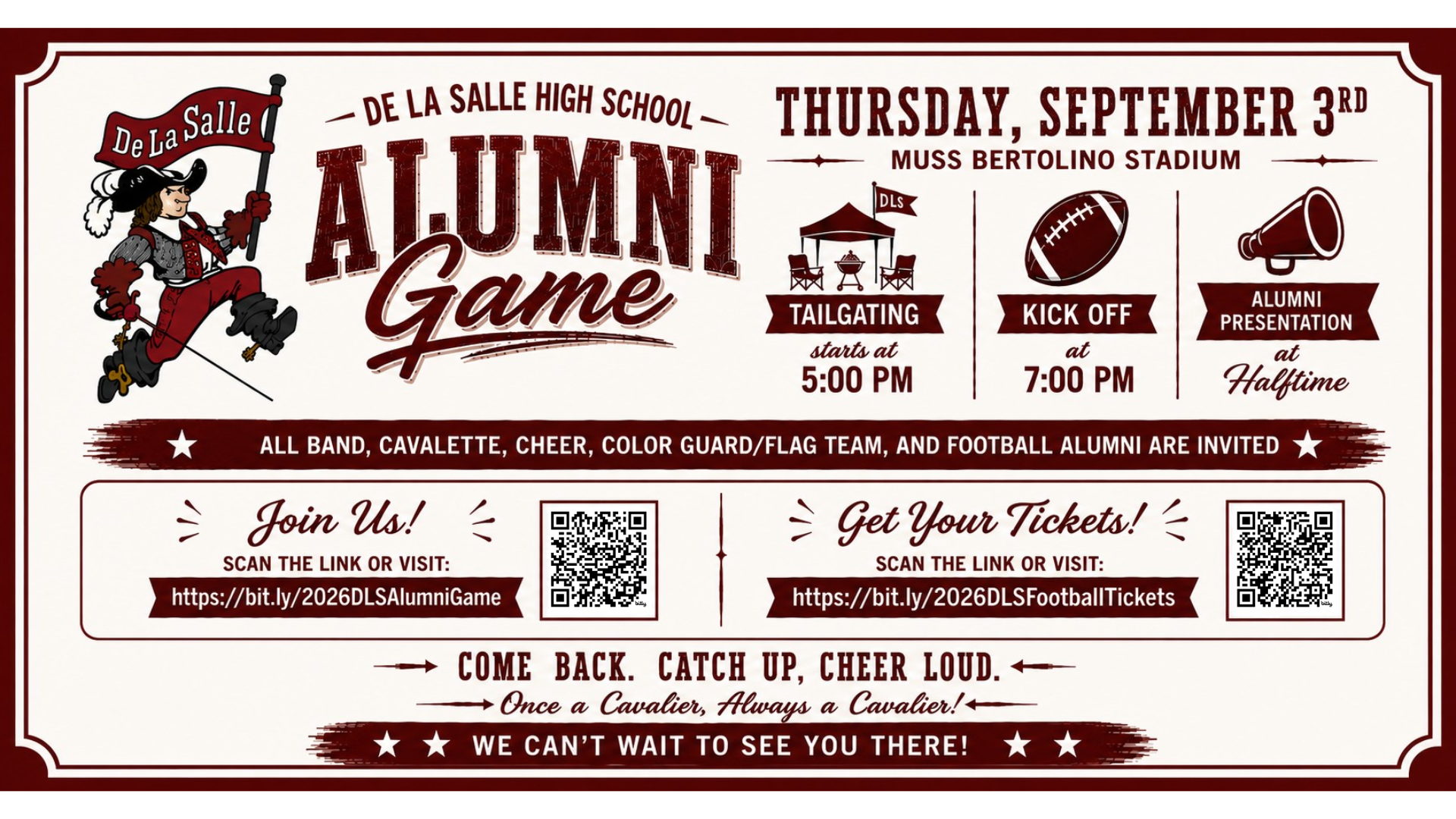 2026 Dls Alumni Game Facebook Event Cover